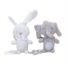 Children's Teether Pendant Rabbit Elephant Civet Pendant Car Hanging Bed Hanging BB Calling Bell