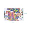 Parent-child interaction handmade material package knitting game intelligence toy handmade diy stitching fabric knotted quilt