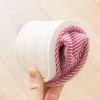 Winter Japanese-style indoor home women's warmth and velvet thick-soled cotton slippers for couples men's household slippers