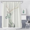 Shower curtain Nordic shower curtain digital printing waterproof polyester shower curtain bathroom curtain shower curtain customization