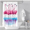 Shower curtain Nordic shower curtain digital printing waterproof polyester shower curtain bathroom curtain shower curtain customization