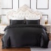 Home textile Satin three piece imitation silk bedding set