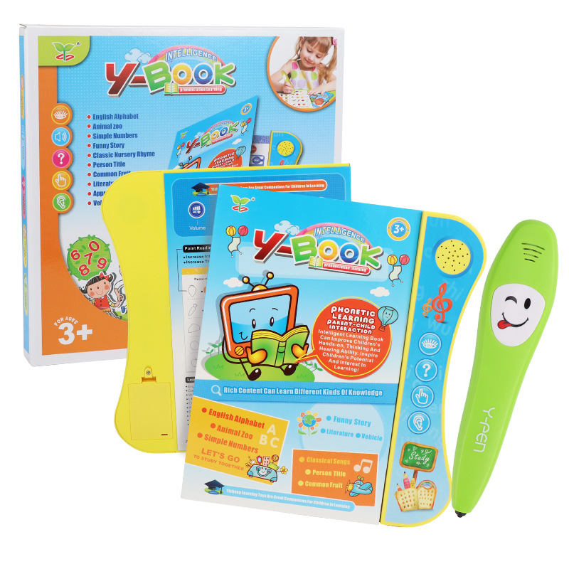 Explosive Y-BOOK Point of Reading Children’s Early Learning English Learning Machine Smart Toy Audio eBook