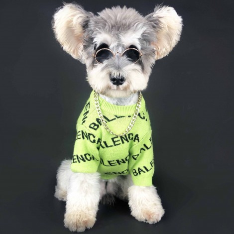 Dog clothes spring Pullover dog sweater Schnauzer West Highland coquiffa VIP cat tide pet clothes