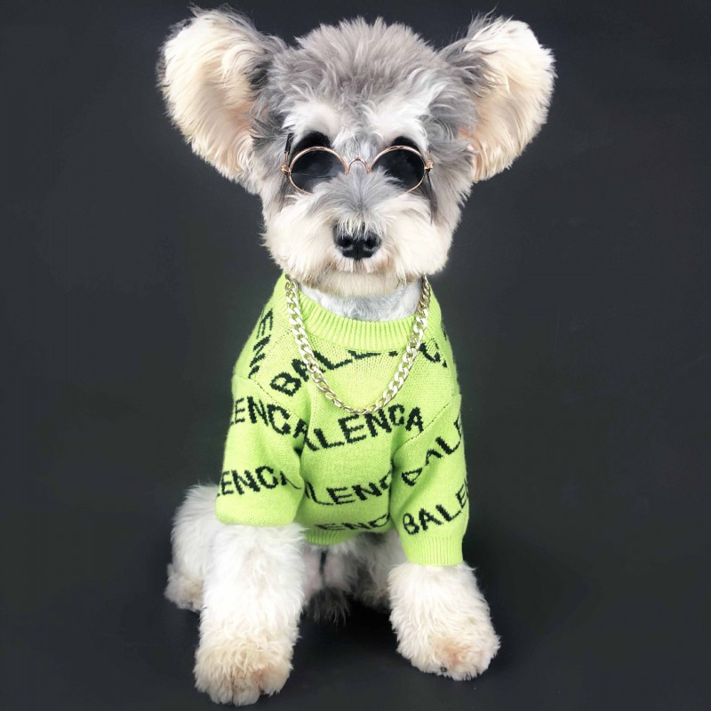 Dog clothes spring Pullover dog sweater Schnauzer West Highland coquiffa VIP cat tide pet clothes