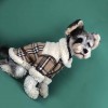 Dog clothes autumn and winter clothes Plush thickened Teddy Chenery Bomei VIP small dog cat pet coat