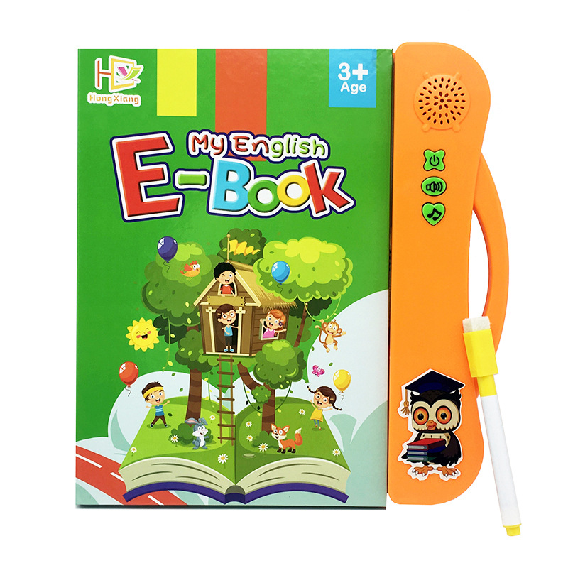 Puzzle Early Education Finger Pointing Reading Children's English Learning Machine Toys Explosive Smart Audio eBook