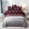 Source: European pattern quilt cover, pillow cover, no bed sheet set, 3-piece set