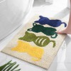 Bathroom, bathroom, water absorption and anti-skid cartoon carpet floor mat, living room entrance, simple household bedroom door mat