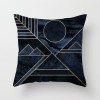 Home style Nordic geometric gold powder pillow peach skin velvet pillow cover pillow cushion waist
