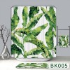 Nordic cactus 3D shower curtain digital printing polyester cloth bathroom waterproof partition curtain toilet curtain
