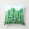 Fashion tropical plant polyester pillow cover office fabric sofa cushion cover home peach skin velvet pillow cover