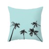 Home pillow Summer Beach Resort wind pillow peach skin velvet pillow case