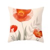 Home pillow Summer Beach Resort wind pillow peach skin velvet pillow case