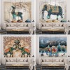 Background cloth ins hanging cloth wall decoration room tapestry European and American national style bedroom bedside hanging cloth