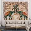 Background cloth ins hanging cloth wall decoration room tapestry European and American national style bedroom bedside hanging cloth