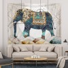 Background cloth ins hanging cloth wall decoration room tapestry European and American national style bedroom bedside hanging cloth