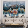 Background cloth ins hanging cloth wall decoration room tapestry European and American national style bedroom bedside hanging cloth