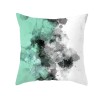 Simple fashion summer fresh mint green peach skin velvet pillow case cushion pillow case