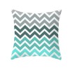 Simple fashion summer fresh mint green peach skin velvet pillow case cushion pillow case