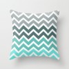 Simple fashion summer fresh mint green peach skin velvet pillow case cushion pillow case