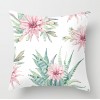 Cactus fleshy pillow case Nordic tropical plant pillow case peach skin velvet pillow case