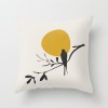 Modern simple and abstract pillow case simple geometric peach leather cushion