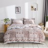 Bedding stripe geometry home textile European and American pillow case three piece set