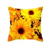 Daisy throw peach cover cushion case