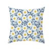 Daisy throw peach cover cushion case