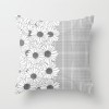 Daisy throw peach cover cushion case