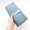 12 color blue makeup brushes, solid wood handles, beauty makeup tools, foundation eye shadow suits.