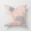 3pcs pillow case mint green yellow flower combination home decoration pink flower pillow