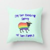Lovely lamb pillow cover pleasant goat pillow short plush pillow