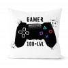 The keyboard handle of game fans is close to the pillow case, polyester pillow case and game fans