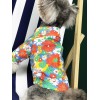 Dog clothes small dog summer thin flower shirt Teddy Chenery coquibago cat cotton pet clothes