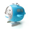 Helicopter children's bubble blowing machine charging automatic one-button bubble making electric bubble gun toy wedding gift