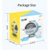 Helicopter children's bubble blowing machine charging automatic one-button bubble making electric bubble gun toy wedding gift