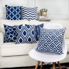 Japanese printed geometric pillow cover office sofa pillow back cushion cover polyester pillow cover