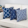 Japanese printed geometric pillow cover office sofa pillow back cushion cover polyester pillow cover
