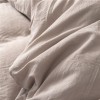 Japanese washed cotton three piece set solid color set Japanese bedding home textile