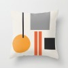 Home pillow cover orange geometric pillow cover living room sofa decorative pillow cover cushion