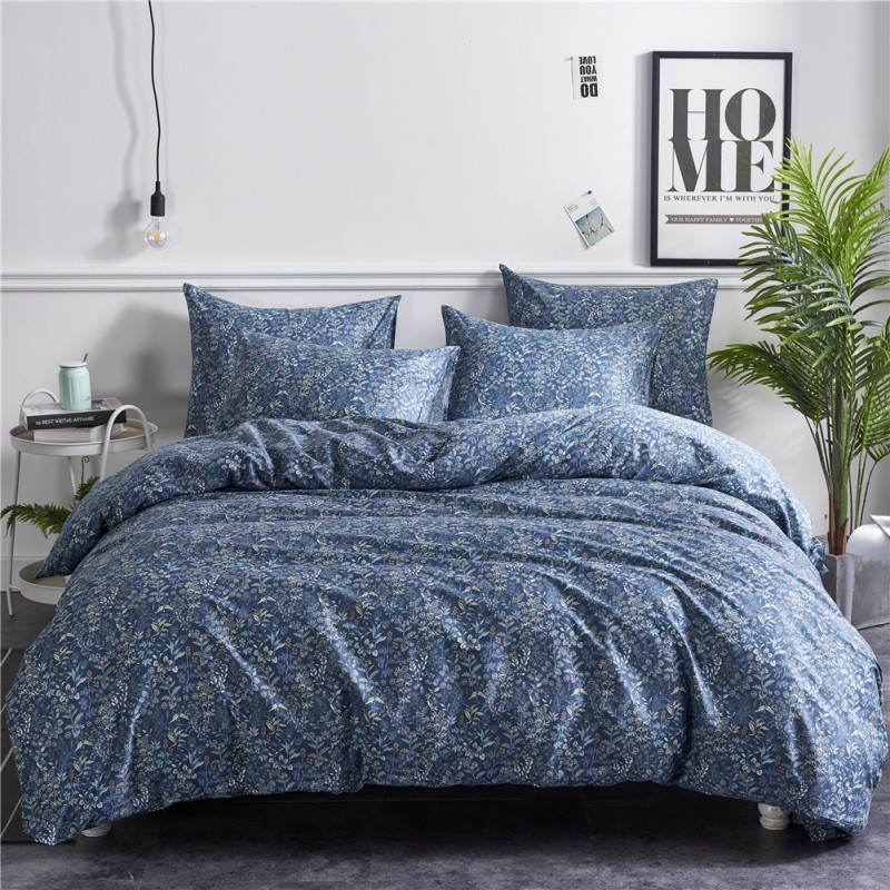 Home textile 3-piece printed cotton 3-piece bedding