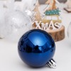 Christmas decorations 6cm / 30pcs blue transparent ball Christmas Ball Set Christmas Tree Pendant