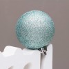 Christmas decorations 6cm / 30pcs blue painted Christmas Ball Set Christmas Tree Pendant