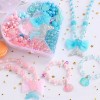 Children's love box diy make handmade beaded cartoon educational toy manufacturer girl wear bead bracelet necklace