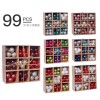 Christmas decorations 3cm / 99pcs Christmas ball Gift Box Set Christmas Tree Pendant