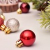 Christmas decorations 3cm / 99pcs Christmas ball Gift Box Set Christmas Tree Pendant