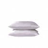 Simulated silk pillow case Satin cold feeling pillow case European and American pillowcase solid color