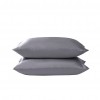 Simulated silk pillow case Satin cold feeling pillow case European and American pillowcase solid color